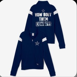 Victoria’s Secret Pink Dallas Cowboys Half Zip